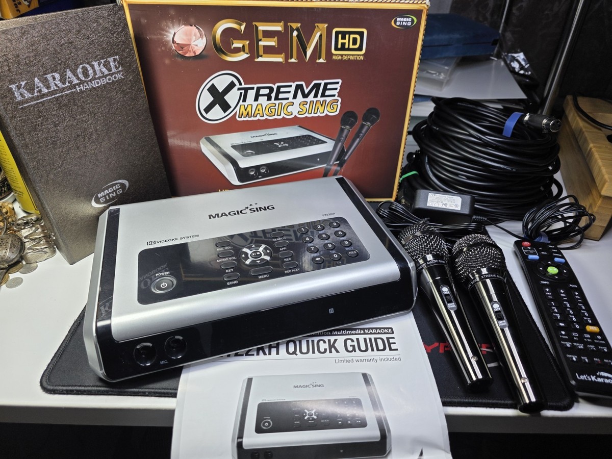 Xtreme Magic Sing GEM HD (ET22KH) Videoke & Multimedia System W