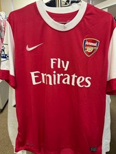 Nike Arsenal Fabregas Jersey #4 Dri-Fit Sports Apparel - Excellent Condition