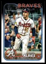 Ozzie Albies 2024 Topps Chrome #9 Braves MLB READ FREE SHIPPING AutographDen