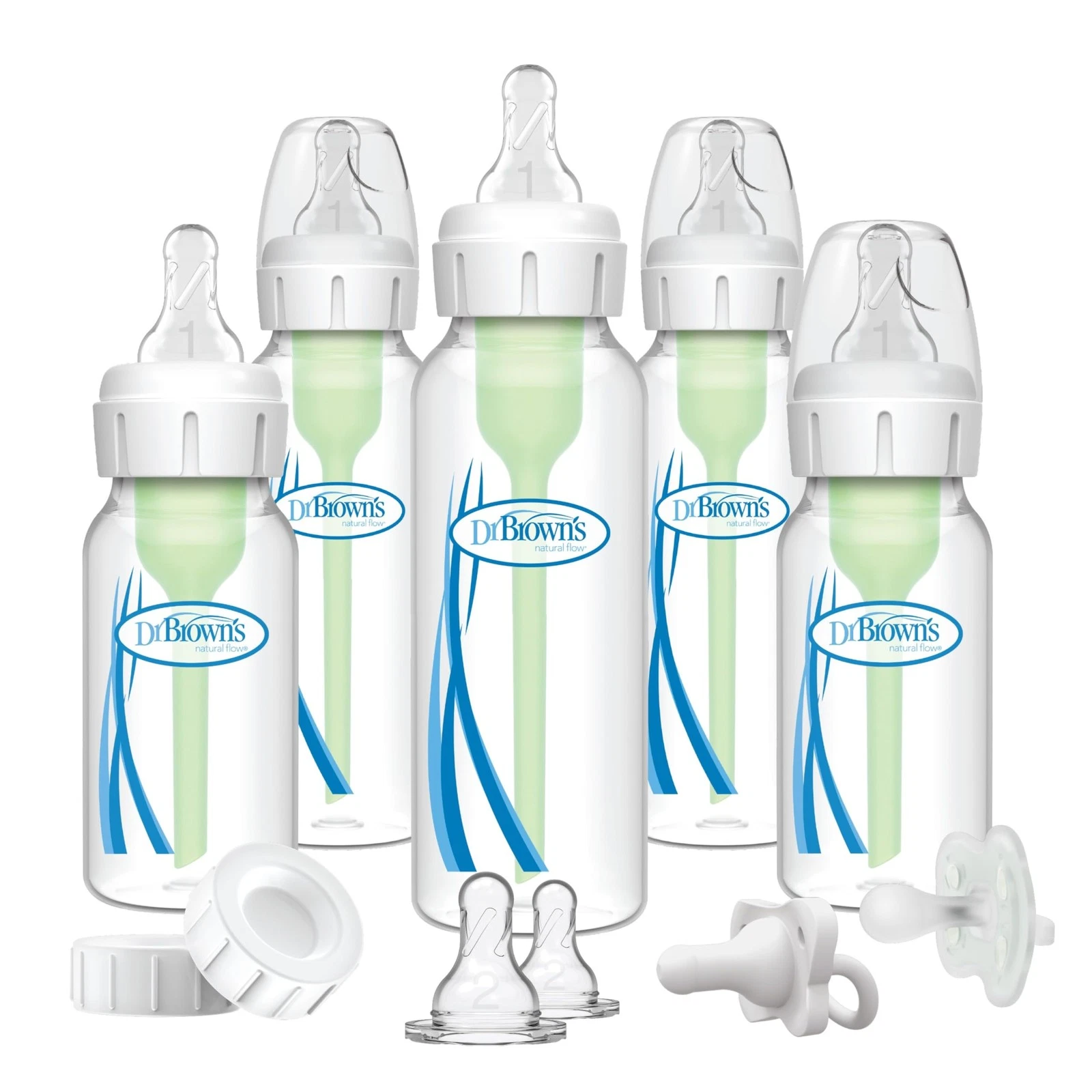 Dr. Brown's 4 Ounce / 8 Ounce, 15 piece, 15 Piece, Baby Bottle Gift Set