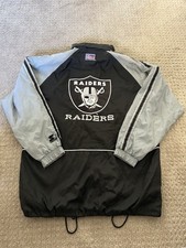 Vintage Oakland Raiders Jacket Size XL Pro Player Starter NFL Football 90s