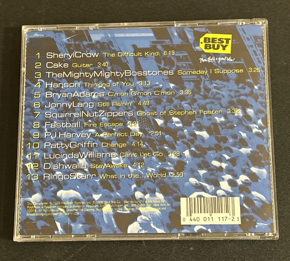 Headliners (CD - 1998) Various Artists, Polygram Records, Pre-Owned, Very Good - Image 2 of 4