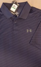 MSRP 60 Under Armour Men s UA Matchplay Printed Polo Shirt Size L