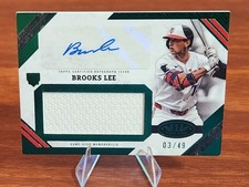 2025 Topps Tier One Brooks Lee Auto Relic /49 Rookie RC #AJR-BL Twins 