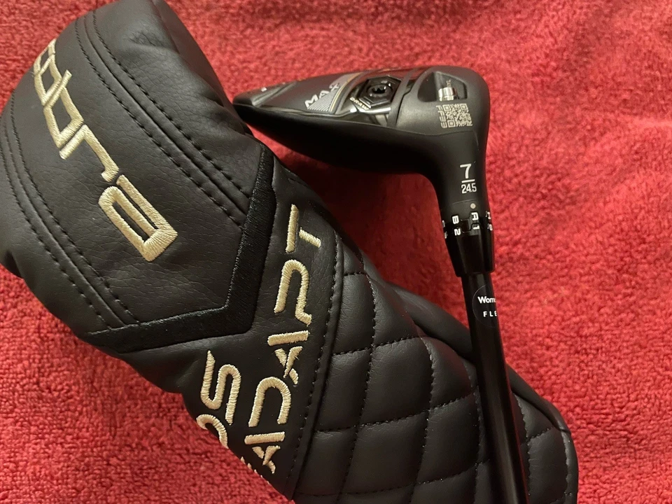 New Women Cobra DS ADAPT MAX 24.5* 7 Wood Ladies UST Mamiya Helium 4F1 Nanocore - Image 4 of 4