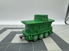 2017 McDonald  s Holiday Express Train Green Caboose Happy Meal Toy
