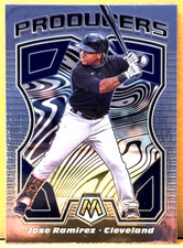 2021 Panini Mosaic Baseball Jose Ramirez Producers Insert Cleveland Guardians #2