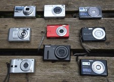 DIGITALKAMERA Sammlung 9 Stück Digicam digitale Kamera Konvolut Posten diverse