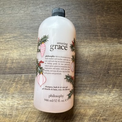 Philosophy Amazing Grace Shampoo Bath and Shower Gel 32 fl oz New No Pump