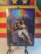 2025 Topps Chrome - Justin Jefferson All-Chrome Refractor #ACT-6  Vikings