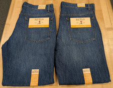 TWO RedHead Denim Jeans Relaxed Flex Medium Wash 32x30 Men's