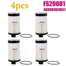 (PACK OF 4) NEW FS20081 Fuel Filter Water Separator