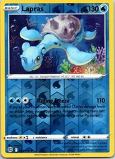 Lapras 031/172 Rare Brilliant Stars Pokemon Reverse Holo TCG Card