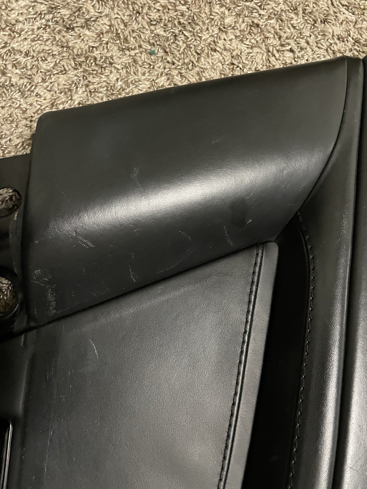 06-16 Aston Martin Vantage Black Driver Left LH Door Trim Panel OE