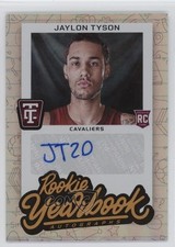 2024 Panini Totally Certified Rookie Yearbook Autgraphs Jaylon Tyson Auto 1o52