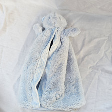 Demdaco Nat Jules Blue Dog Lovey Stuffed Security Blanket