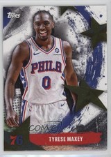 2025-26 Topps Stars of NBA Tyrese Maxey #SA-27 12ps