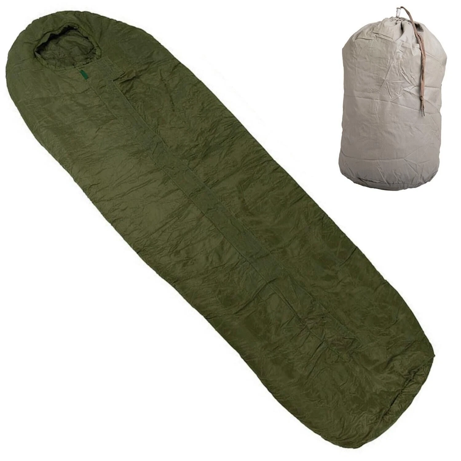 Original German Army Sleeping Bag in Olive by Carinthia® Holdall Selectable
