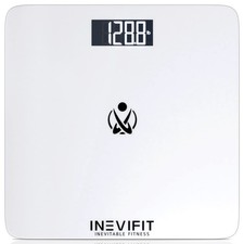 Bathroom Scale, Highly Accurate Digital Bathroom Body Scale, Measures Weight ...