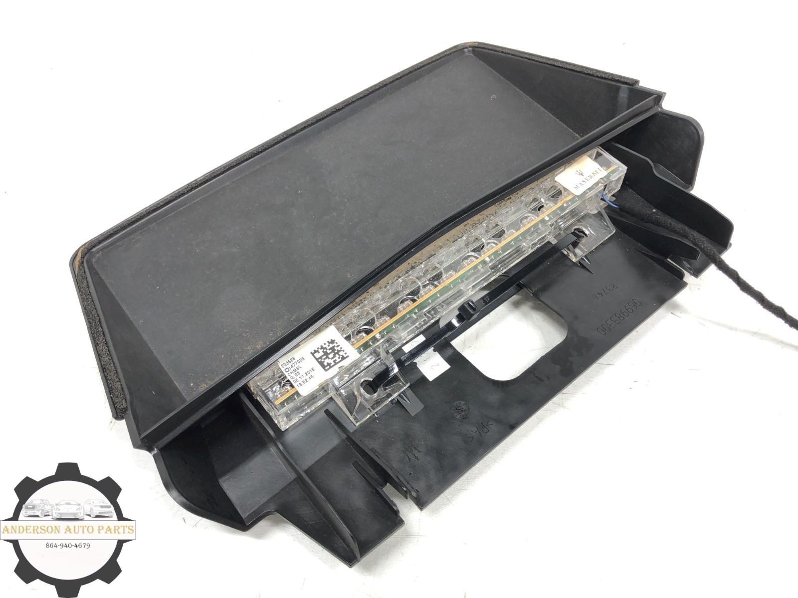 2008-2018 MASERATI GRANTURISMO REAR THIRD 3RD BRAKE STOP LIGHT LAMP OEM #NOTE