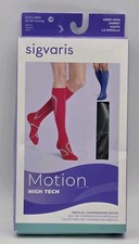 Sigvaris Medical Compression Socks Black Knee High 20-30mmHg Size Large Unisex