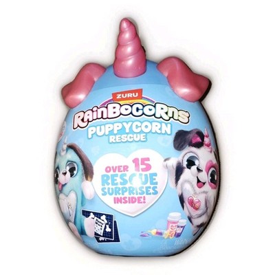Rainbocorns Puppycorn Rescue - Over 15 Rescue Surprises Inside! Brand New Sealed