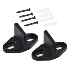 Homode Barn Door Floor Guide, 2 Pack Sliding Bottom Guide Black