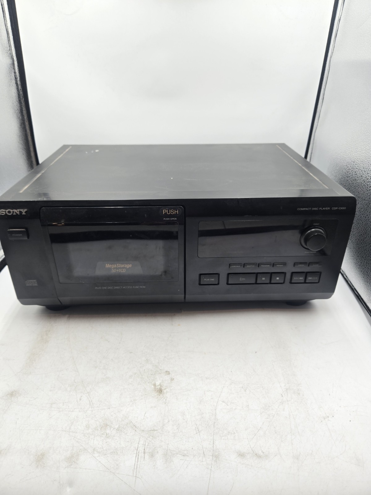 Sony CDP-CX53  51 CD Jukebox With Jog Dial & 5 Area Block CD