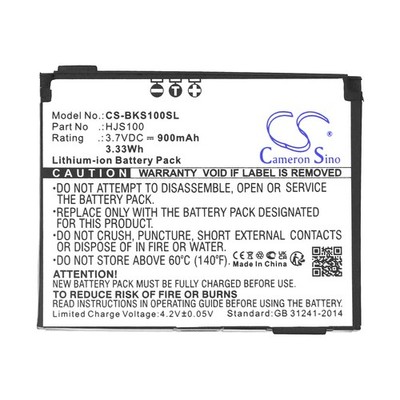   3,7V Akku für Becker Map Pilot HJS100 338937010208 900mAh Ersatz