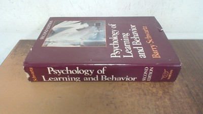 			Psychology of Learning and Behavior, Barry Schwartz, W.W. Norton 		