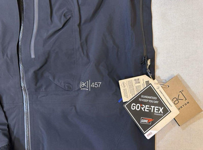 Burton AK 457 Snowboard Jacket Men's Black XL New Condition | eBay