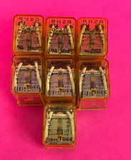 IDEC RH2B-UDC24V Power Relay, DPDT, 10A, 24VDC Coil Lot of 7 
