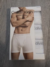 Calvin Klein Men’s Cotton Classics 3-Pack Boxer Brief White 2XL