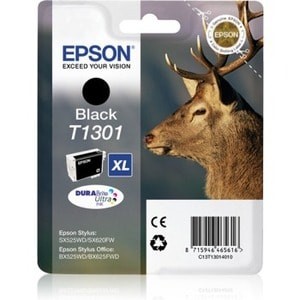 Epson T1301XL Black Stag Genuine High Yield DURABrite Ultra Ink Cartridge - Image 7