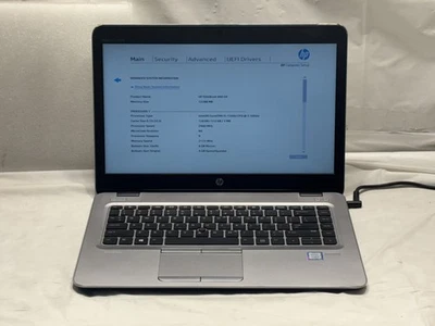 HP EliteBook 840 G4 Intel core i5-7200U @2.50GHz 12GB Laptop Computer No hdd - image 1 of 2