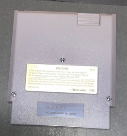 NINTENDO NES CRYSTALIS GAME CARTRIDGE AND MANUAL TESTED