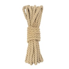 0.5 Inch 25 Feet Macrame Cord, Cotton Cord Rope String - Khaki
