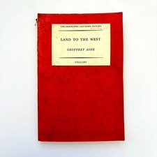 Land To The West Geoffrey Ashe 1962 Uncorrected Proof Illustrated