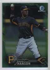 2016 Bowman Chrome Prospects Green Refractor 46/99 Alen Hanson #BCP102 9h3
