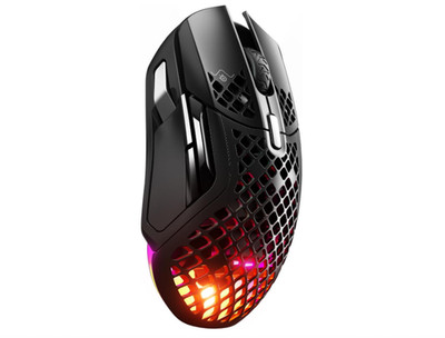 SteelSeries Aerox 5 Wireless   RGB Gaming-Mouse  ohne Zubehör