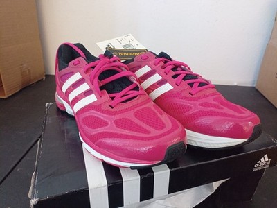 NEW adidas Running Women's Supernova Sequence 6W Bahia Pink/ White/Black US 8