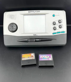 Tiger Game.com Console W/Duke nukem 3d & Henry Works Has Some Issues SEE DISC.