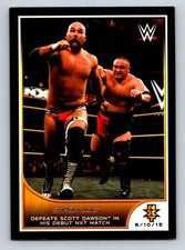 2016 Topps WWE Road to Wrestlemania #97 Samoa Joe