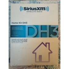 SiriusXM Home Kit DH3 Satellite Radio Receiver Antenna Remote PowerAdapter SXDH3