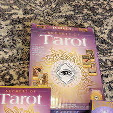 Secrets of Tarot Box Set Tarot Book & Full 78-Card Tarot Deck Card Set
