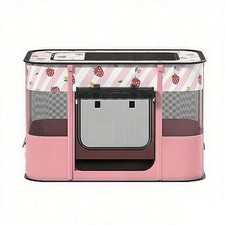 Dog Fence Playpen Portable Foldable Indoor/Outdoor Tent Crate Cage