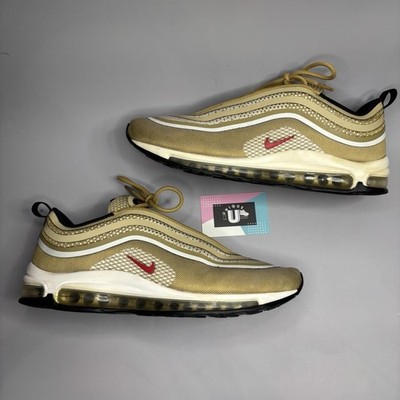 Premium Nike Air Max 97 Ultra Metallic Gold UK10 EU45 CM29 US11