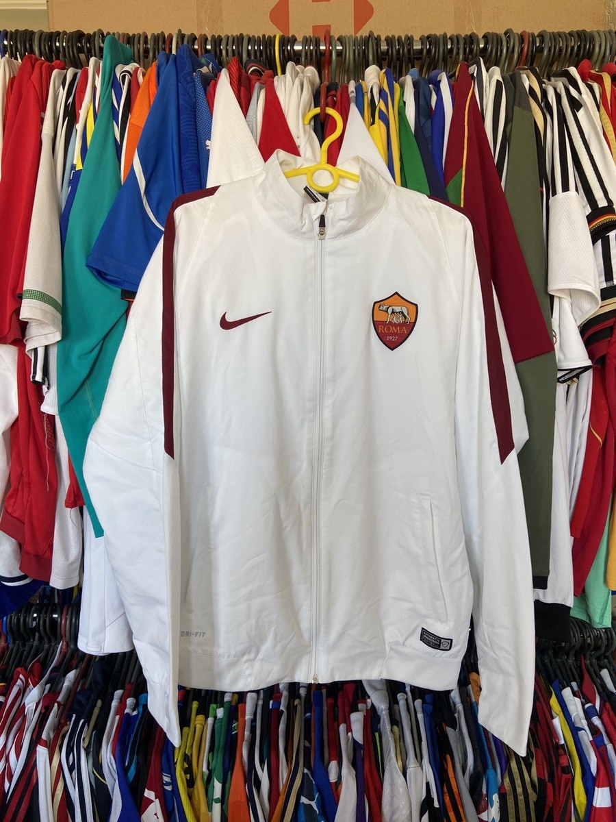 ROMA 2015 2016 TRAINING WOVEN JACKET NIKE 688089-100 sz M MEN