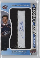 2024-25 Upper Deck SP Game Used Draft Day Marks 23/35 Gavin Brindley Auto 1q7q