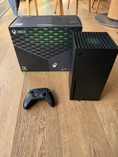 Xbox Series X Schwarz + OVP + Controller